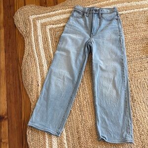 Madewell Women's High Rise Jeans - Light Blue